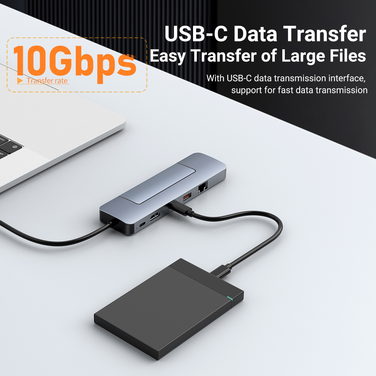 8 in 1 USB C HUB with M2 SSD C - Smart Home Hub 2 评论和价格