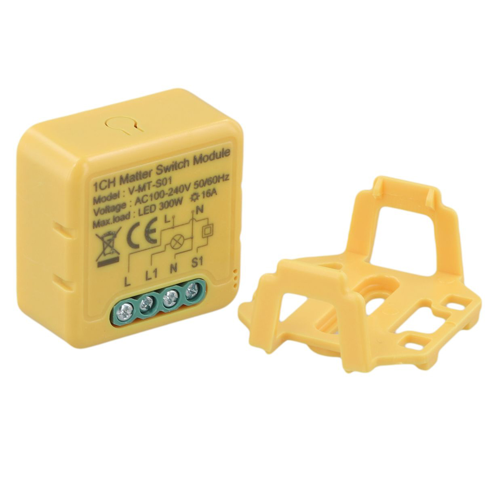16A Matter For Smart Home Rela - Smart Home Yellow 评论和价格
