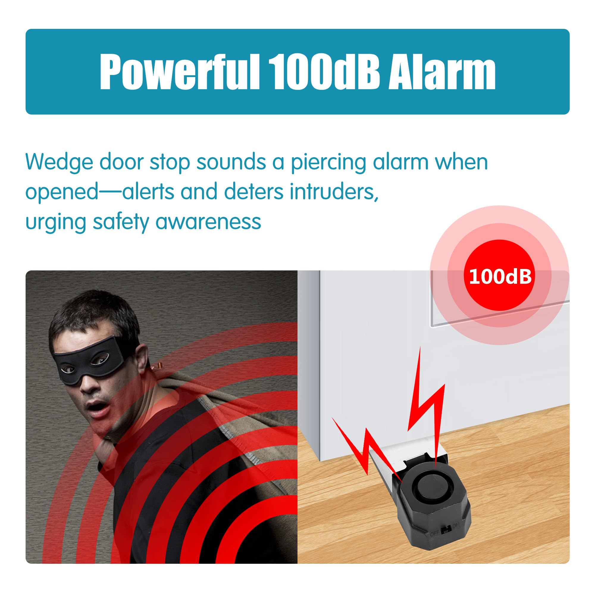 Wireless Door Stop Alarm Syste - Wireless Door Sensor 评论和价格
