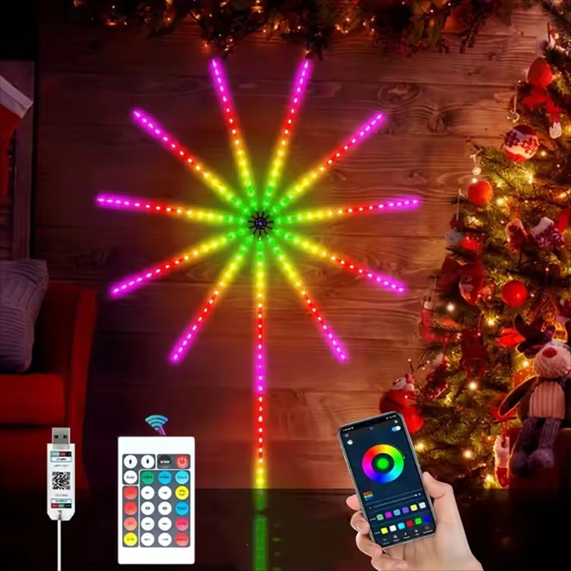 Firework LED Light Smart RGBIC - Smart Home Yellow 评论和价格