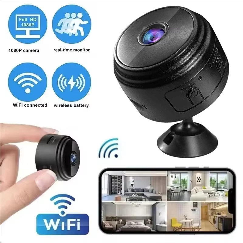 A9 Mini Cameras 1080P WiFi Sma - Smart Home Video 评论和价格