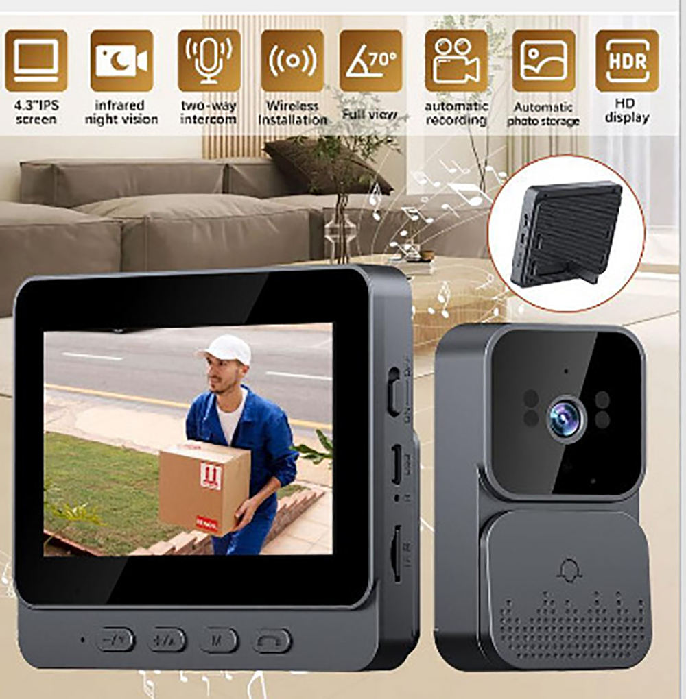  Doorbell Camera 4G Video Int - Smart Home Video 评论和价格