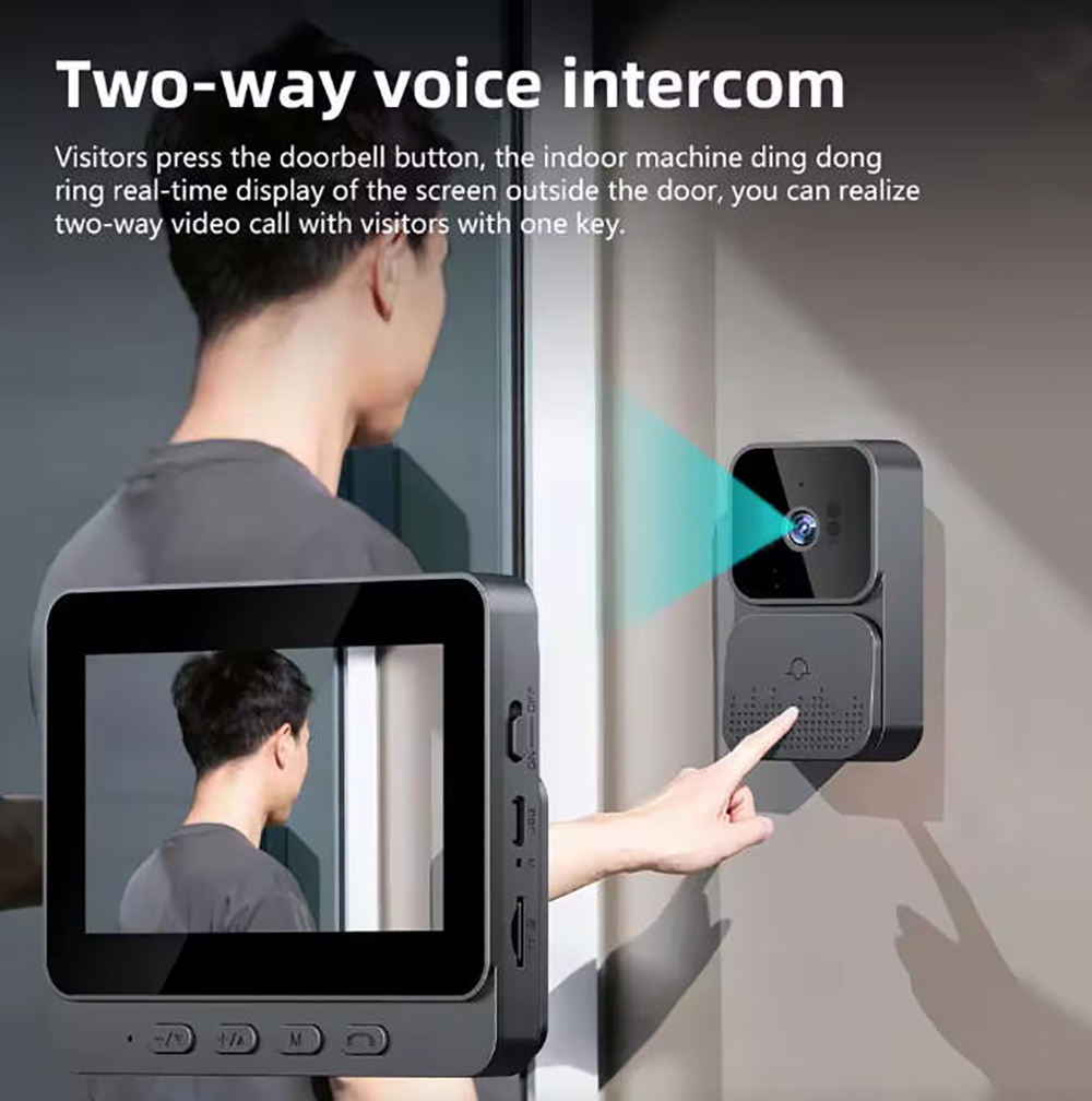  Doorbell Camera 4G Video Int - Smart Home Video 评论和价格