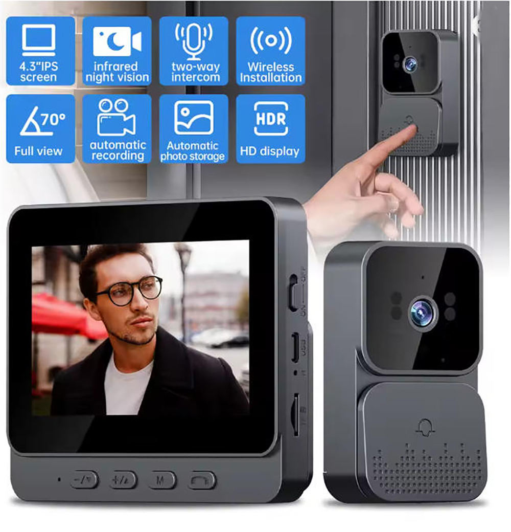  Doorbell Camera 4G Video Int - Smart Home Video 评论和价格
