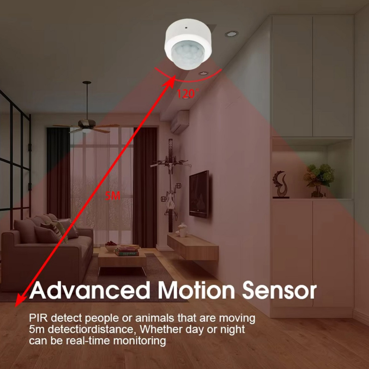Zigbee3.0 Mini PIR Human Motio - Smart Home Wiser 评论和价格