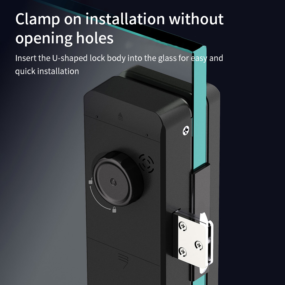 TTLOCK Smart Glass Lock Finger - Smart Home Door Lock 评论和价格